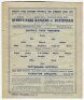 Queen's Park Rangers. Season 1944/45. Three official war-time single sheet Football League South and League Cup South home programmes v Tottenham Hotspur (League Cup, 24/2), Portsmouth (31/3) and v Charlton Athletic (21/4). Two sets of file holes to each