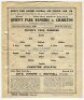 Queen's Park Rangers. Season 1944/45. Three official war-time single sheet Football League South and League Cup South home programmes v Tottenham Hotspur (League Cup, 24/2), Portsmouth (31/3) and v Charlton Athletic (21/4). Two sets of file holes to each - 3