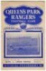 Queen's Park Rangers home programmes. Season 1950/51. Excellent, almost complete run of twenty six League Division 2, Cup and friendly home match programmes for the season. The matches are Blues v Reds (Public Practice Match, 12/8), Chesterfield (19/8), N - 2