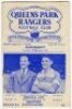 Queen's Park Rangers home programmes. Season 1953/54. Excellent, almost complete run of thirty five League Division 3 (South), Cup and friendly home match programmes for the season. The matches are Blues v Reds (Public Practice Match, 12/8), Brighton & Ho