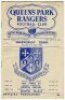 Queen's Park Rangers home programmes. Season 1954/55. Excellent, almost complete run of thirty two League Division 3 (South), Cup and friendly home match programmes for the season. The matches are Possibles v Probables (Public Practice Match, 14/8), Watfo - 3