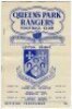 Queen's Park Rangers home programmes. Season 1955/56. Excellent, almost complete run of twenty nine League Division 3 (South), Cup and friendly home match programmes for the season. The matches are Brentford(22/8), Southampton (27/8), Crystal Palace (5/9) - 2