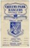 Queen's Park Rangers home programmes. Seasons 1956/57 and 1957/58. Excellent, almost complete runs of twenty five programmes for the 1956/57 season and twenty eight programmes for the 1957/58 season. Includes League Division 3 (South), Cup and friendly ho - 2