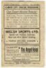 Queen's Park Rangers away programmes. Season 1946/47. Six Division 3 (South) away match programmes for the season. The matches are v Cardiff City (19/10), Aldershot (16/11), Reading (18/1), v Brighton & Hove (29/3), Southend United (7/4) and v Leyton Orie