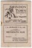 Queen's Park Rangers away programmes. Season 1947/48. Nine Division 3 (South) and F.A. Cup away match programmes for the season. The matches are v Aldershot (13/9), Ipswich Town (25/10), Leyton Orient (22/11), Swindon Town (21/2), Derby County (FAC6, repl - 3