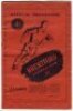 Queen's Park Rangers away programmes. Season 1949/50. Eleven Division 2 and friendly away match programmes for the season. The matches are v Brentford (31/8), Coventry City (3/9), Sheffield Wednesday (15/10), Chesterfield (29/10), Leicester City (12/11), 