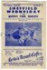 Queen's Park Rangers away programmes. Season 1949/50. Eleven Division 2 and friendly away match programmes for the season. The matches are v Brentford (31/8), Coventry City (3/9), Sheffield Wednesday (15/10), Chesterfield (29/10), Leicester City (12/11), - 3