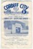 Queen's Park Rangers away programmes. Season 1951/52. Six Division 2 and F.A. Cup away match programmes for the season. The matches are v Cardiff City (17/11), West Ham United (15/12), Brentford (FAC3, 12/1), Brentford (9/2), Everton (1/3), Birmingham Cit