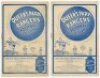 Queen's Park Rangers Reserves home programmes. Seasons 1937/38 and 1938/39. Four official programmes for London Combination home matches played at Loftus Road, v Bristol City Reserves 2nd April 1938 with rusting to staple, light folds, otherwise in good c - 3