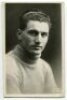 William Frederick Weston Hinton. Tottenham Hotspur 1924-1926. Mono real photograph postcard of goalkeeper Hinton, head and shoulders, in Spurs jersey. W.J. Crawford of Edmonton. Good/very good condition Postally unused - football<br><br>Bill Hinton signe