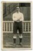 Robert McTavish. Tottenham Hotspur 1910-1912. Mono real photograph postcard of McTavish, full length, in Spurs attire. Title to lower border read 'R. McTavish. Tottenham Hotspur'. F.W. Jones of Tottenham. Postally unused. 'Brentford' marked below title to