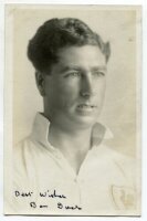 Benjamin Ives Tottenham Hotspur 1921-1923. Mono real photograph postcard of Ives, head and shoulders, in Spurs shirt. Nicely signed in ink 'Best Wishes, Ben Ives'. Appears to be W.J. Crawford of Edmonton postcard. Postally unused. Good/very good condition