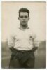 Arthur Crompton. Tottenham Hotspur 1928-1930. Mono real photograph of Crompton, three quarter length, in Spurs attire. The photograph by Albert Wilkes of West Bromwich, with stamp to back. 4.25"x6.5". Good/very good condition - football<br><br>The versati