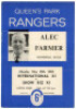 Queen's Park Rangers home programmes. Seasons 1960/61 to 1964/65. Excellent, almost complete runs of programmes for the five year period. 1960/61 (29), 1961/62 (27), 1962/63 (27), 1963/64 (28) and 1964/65 (27). Includes Trial Matches, League Division 3, C - 4