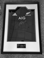 Signed Shirt by International Rugby star and New Zealand All black Sonny Bill Williams 