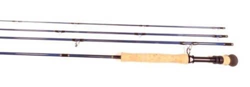 A Sage "Salt 990-4" 4 piece carbon saltwater fly rod, 9', #9, black silk wraps, anodised screw grip reel fitting, only very light signs of use, in bag and alloy tube