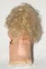 David Gower. Original foam rubber puppet of the head of David Gower made for the television series, ‘Spitting Image’, in the 1980s. Approx. 12” tall. Some wear and loss around the neck, otherwise in good condition - 3