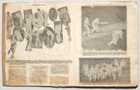 Cricket tour scrapbooks 1930-1955. Three scrapbooks containing a comprehensive selection of press cuttings, mainly from the Daily Telegraph, covering tours and domestic cricket for the period. The scrapbooks cover West Indies tour to Australia and the Aus