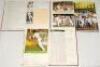 Cricket scrapbook albums 1960-1987. A collection of seven scrapbook albums comprising a comprehensive selection of magazine and newspaper cuttings for the period including over one hundred signatures with good County coverage, on pieces laid down and some - 2