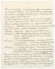 Henry Ling. Cricket writer. Interesting four page handwritten letter to Neville Weston from Ling at his home in Croydon, dated 22nd July June [19]34. In a lengthy letter, Ling writes in great detail about his collection of Lillywhite guides, all complete - 2