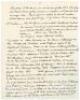 Henry Ling. Cricket writer. Interesting four page handwritten letter to Neville Weston from Ling at his home in Croydon, dated 22nd July June [19]34. In a lengthy letter, Ling writes in great detail about his collection of Lillywhite guides, all complete - 3