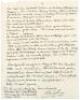 Henry Ling. Cricket writer. Interesting four page handwritten letter to Neville Weston from Ling at his home in Croydon, dated 22nd July June [19]34. In a lengthy letter, Ling writes in great detail about his collection of Lillywhite guides, all complete - 4