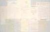 County and Test cricketers signed letters. Ten handwritten letters from cricketers replying to invitations to attend events, requests for autographs etc. Signatures are Bomber Wells, David Shepherd, Roy Virgin, Andy Caddick, Robert Croft, Colin Cowdrey, B