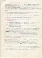 Geoff Boycott, Yorkshire & England. Original six page typewritten and handwritten contract between Boycott and S.A.L. dated 11th November 1980. Boycott was not happy with the original contract and using his own prose he hand wrote most of the contract him