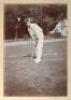 Victor Thomas Trumper. New South Wales & Australia 1894-1914. Original photograph album compiled by Frank Laver, manager of the 1909 tour to England, which he produced as gifts to members of the Australian touring party, this being Trumper’s personal copy - 18