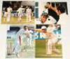 The Ashes. England v Australia 1993-1997. Thirty original colour press photographs of match action, celebrating victory etc. comprising ten each from the Australia tours to England in 1993 and 1997, and England in Australia 1994/95. Each photograph signed - 2