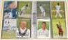 England Test and County player photographs 1990s-2010s. Yellow folder comprising fifty colour photographs of England player portraits, in match action etc., each signed by the featured player. All photographs measure 6”x4”. Signatures include Pietersen, C - 2