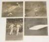 M.C.C. tour to Australia 1924/25. A selection of original mono press photographs from the 1924/25 Ashes tour. Six images are from the tour match, Victoria v M.C.C., Melbourne, 14th- 19th November 1924, featuring Gilligan and Douglas inspecting the wicket - 3