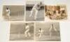 Cricket at Lord’s 1960s-1990s. A large selection of over seventy original mono press photographs, the majority depicting action at Lord’s in the 1960s, with images of stumps flying, attempted catches, stumpings and runouts, net practice, royalty in attend