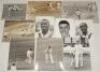 Test, tour and county photographs 1960-1966. A selection of thirty original mono press photographs covering Test and tour matches including match action, player portraits, promotional, groups, presentations etc. Series include South Africa in England 1960 - 2