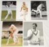 South Eastern county player photographs 1970s-2020s. A selection of thirty colour and mono original press photographs comprising ten each of players from Essex, Middlesex and Surrey. Each photograph signed by the featured player. Signatures of Essex playe - 4