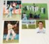 South Eastern county player photographs 1970s-2020s. A selection of thirty colour and mono original press photographs comprising ten each of players from Essex, Middlesex and Surrey. Each photograph signed by the featured player. Signatures of Essex playe - 6