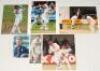 Southern county player photographs 1970s-2010s. A selection of forty colour and mono original press photographs comprising ten each of players from Sussex, Somerset, Hampshire and Glamorgan. Each photograph signed by the featured player. Signatures of Sus - 2