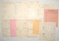 Test and tour scorecards 1947-2005. Twenty nine official scorecards for Test and tour matches played in England. The majority with printed and handwritten scores. Test matches include England v Australia, 3rd Test Old Trafford 1948, 1st Test Edgbaston 196