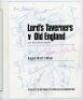 Lord’s Taverners v Old England 1967. Two official programmes, one for a match at Swansea, dated 19th August 1967, signed to the first page by twenty one players, celebrities and others in attendance. Signatures include Stuart Surridge, Dai Davies, Maurice - 2