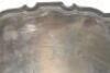 Cecil Geoffrey Howard. Middlesex 1930 (three matches). Attractive circular silver plate salver with pie crust edges and intricate floral design. Engraved inscription to centre, &lsquo;Presented to C.G. Howard Esq. by the Committee & Members of S.&B.C.C. [Southp - 2