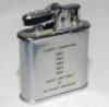 Gordon Ross.Ronson cigarette lighter inscribed to one side ‘Surrey County Cricket Club’ with Surrey emblem and name Gordon Ross to centre, and to the verso ‘County Champions 1952, 1953, 1954, 1955, 1956. Under Captaincy of W. Stuart Surridge’. From the co - 2