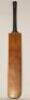 The Ashes. M.C.C. tour to Australia 1924/25. A full size Paget&rsquo;s &lsquo;County Match&rsquo; bat fully signed in ink to the verso by all seventeen members of the M.C.C. touring party. Signatures are Gilligan (Captain), Douglas, Bryan, Chapman, Hobbs, Woolley, Freeman, - 5