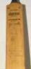 M.C.C. tour to West Indies 1959/60 and South Africa in England 1960. Full size Gradidge &lsquo;Cyril Washbrook Autograph&rsquo; bat signed in ink to the verso by fourteen members of the M.C.C. touring party and fifteen West Indies players. England signatures are May - 4