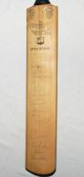 ‘West Indies 1985’. Full size Gunn and Moore ‘Maestro’ cricket bat signed in thick black ink by fifteen West Indies players, Wes Hall (Manager) and one other, seventeen in total. Players’ signatures are Richards (Captain), Holding, Garner, Greenidge, Mars