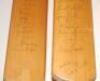 South Africa tours to England 1965 and 1994. A Warsop Stebbing &lsquo;The Sterling Barry Knight Autograph&rsquo; full size bat fully signed to the face in ink by the sixteen members of the 1965 touring party. Signatures include van der Merwe, Barlow, G. Pollock, Gams - 3