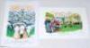 Bill Tidy cartoons. Fred Rumsey Tours. Six original limited edition colour prints of cartoons by Bill Tidy bought by the vendor while travelling as a spectator on tours organised by Fred Rumsey Travel. Each print is signed by the artist and additionally b - 3