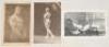 Swimming and diving early 1900s. A selection of six early real photograph postcards relating to swimming tournaments held by the Postal and Telegraph Service 1911-1914. One postcard features a participant, T.W. Stokes, wearing a swimming costume with badg - 2