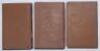 ‘Pugilisitica: Being One Hundred and Forty Years of the History of British Boxing... in Three Volumes’. Henry Downes Miles. Weldon & Co., Southampton Street, London, First edition 1880. Comprising ‘The only Complete and Chronological History of the Ring, - 7