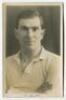 Bertram Smith. Tottenham Hotspur 1919-1930. Sepia real photograph postcard of Smith, head and shoulders, in Spurs shirt. W.J. Crawford of Edmonton. ‘B. Smith’ handwritten to lower border. Good/very good condition Postally unused.