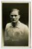 Frank Raymond Osborne. Tottenham Hotspur 1924-1931. Sepia real photograph postcard of Osborne, head and shoulders, in Spurs shirt. Title ‘Osbourne’ printed to lower border. W.J. Crawford of Edmonton postcard. Good/very good condition Postally unused